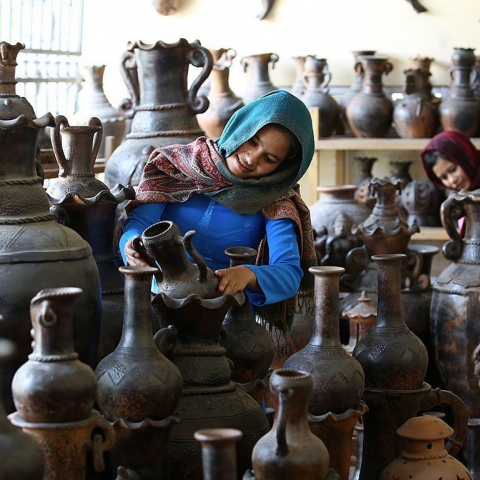 Art of pottery-making of Chăm people