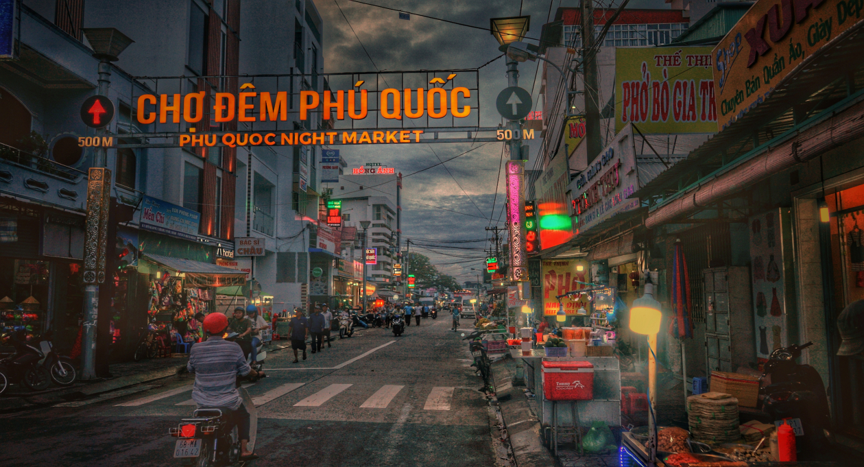 夜游富国岛