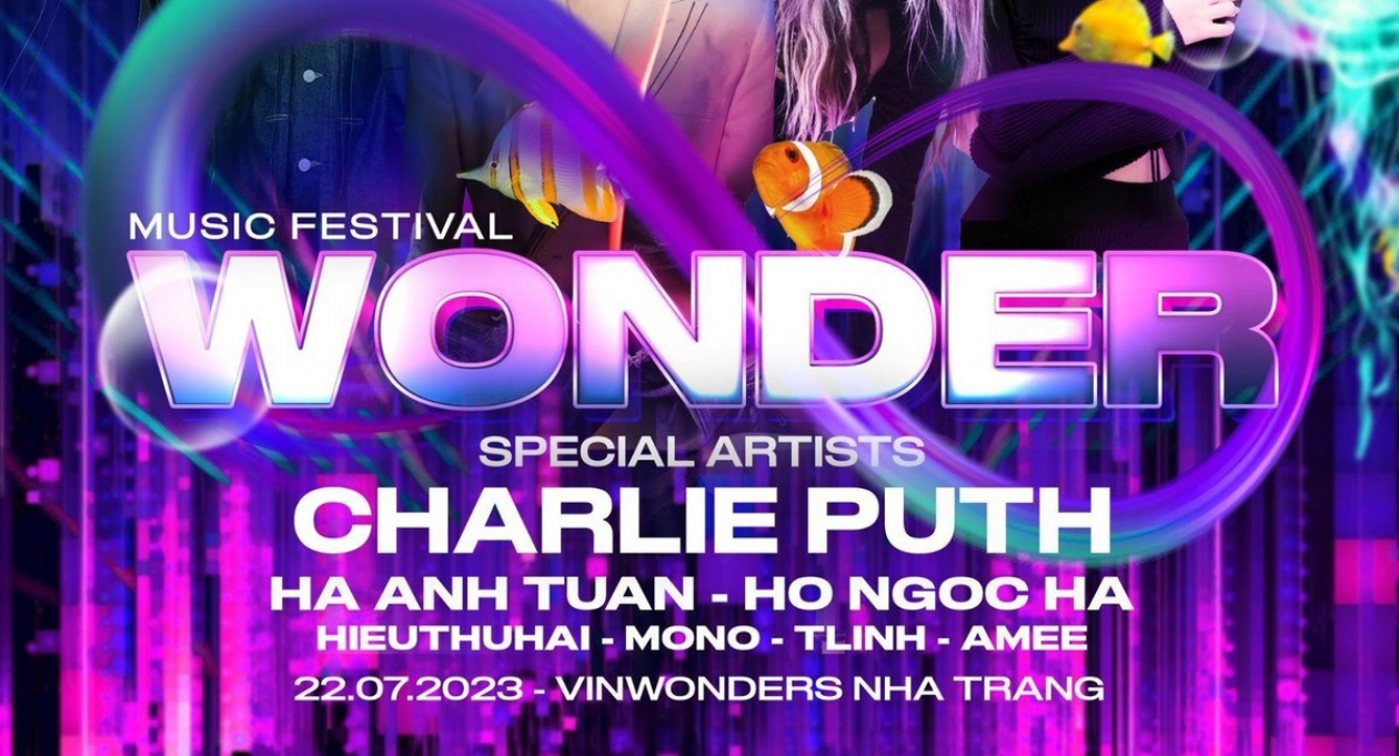 与查理·普斯和8Wonder音乐节狂欢一整夜