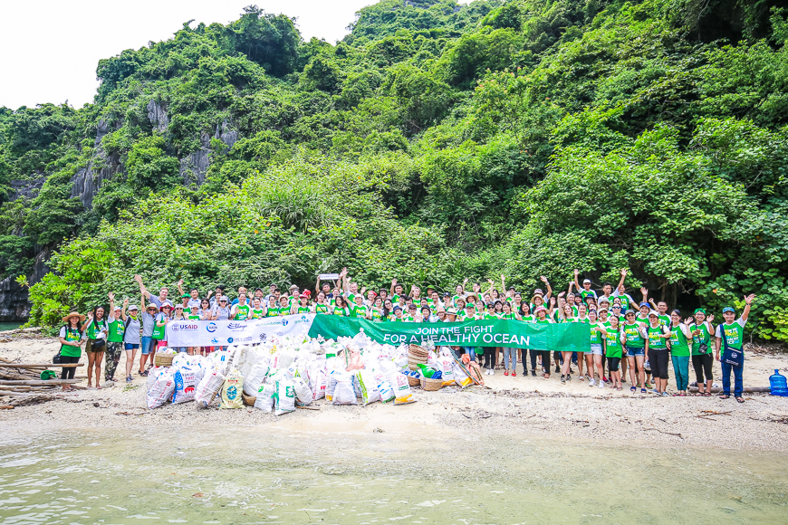 halong bay clean up bhaya cruise