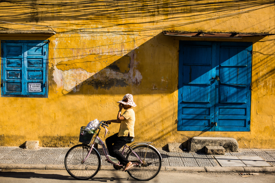 Cycling in the Ancient Town