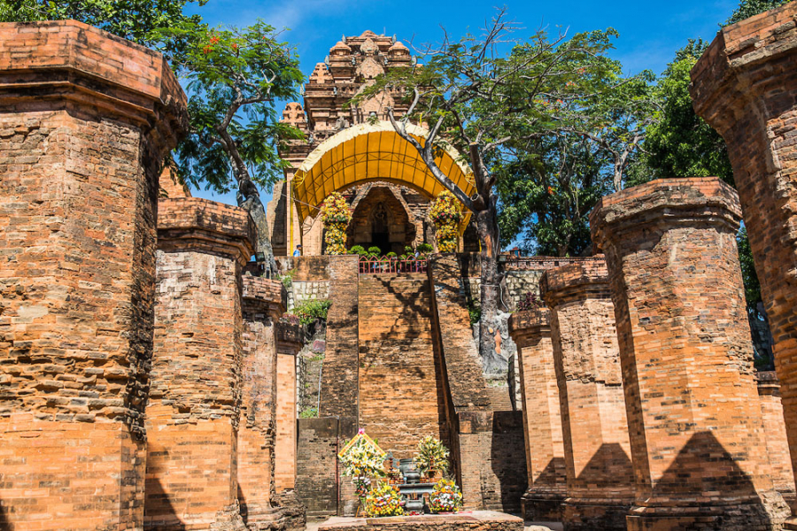 The Po Nagar Cham Towers is one of the city's top attractions