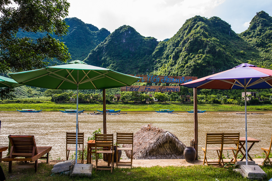 Phong Nha is still a sleepy riverside town with plenty of picturesque cafes