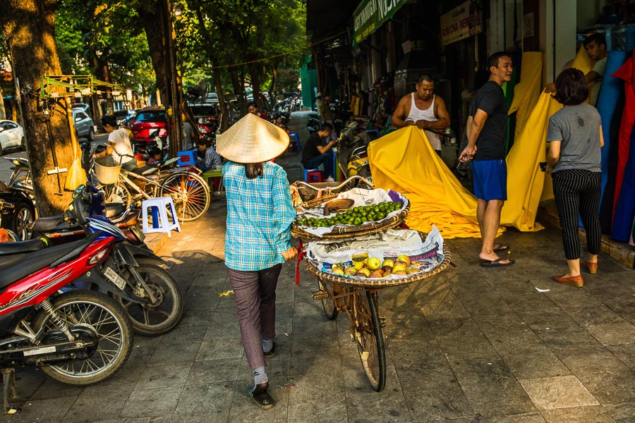 Hanoi’s Old Quarter is the heart of the capital.