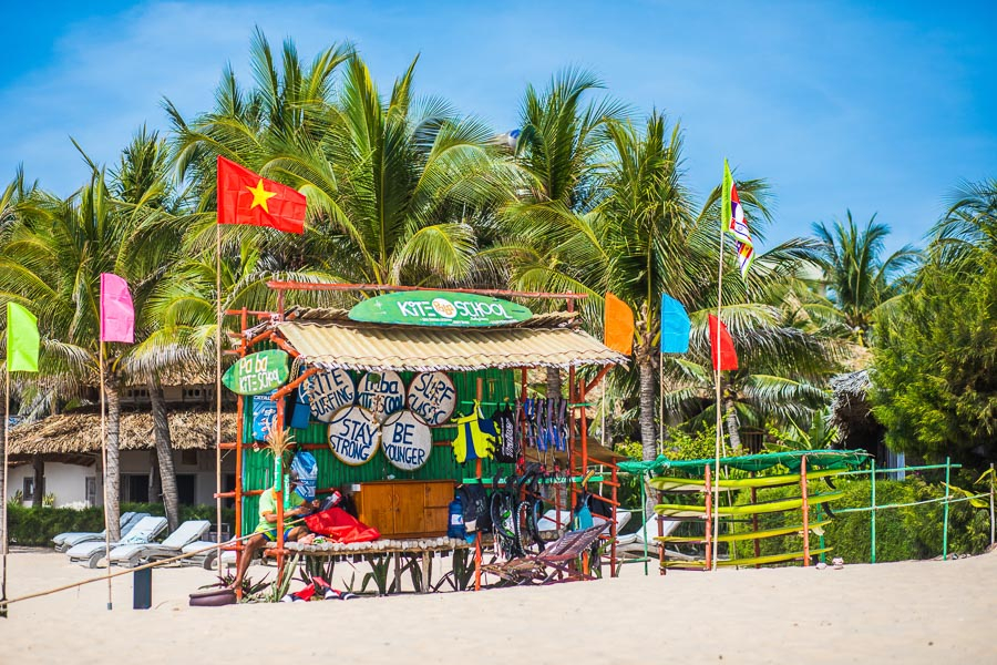 Mũi Né’s is Vietnam’s top destination for all types of water sports.