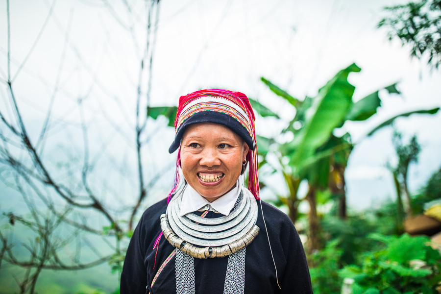 Many local minorities in Hà Giang still wear traditional costumes.