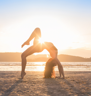 Beach Yoga on Phu Quoc island