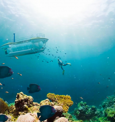 DeepView 24:  360-Degrees of Transparent Submarine in Nha Trang