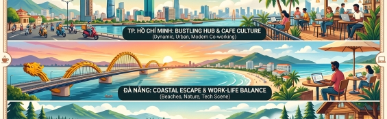 Top 3 destinations in Vietnam for digital nomads