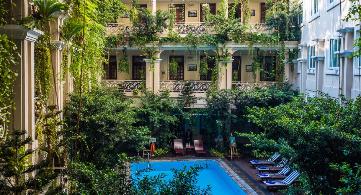 Historic stays at Hotel Grand Saigon