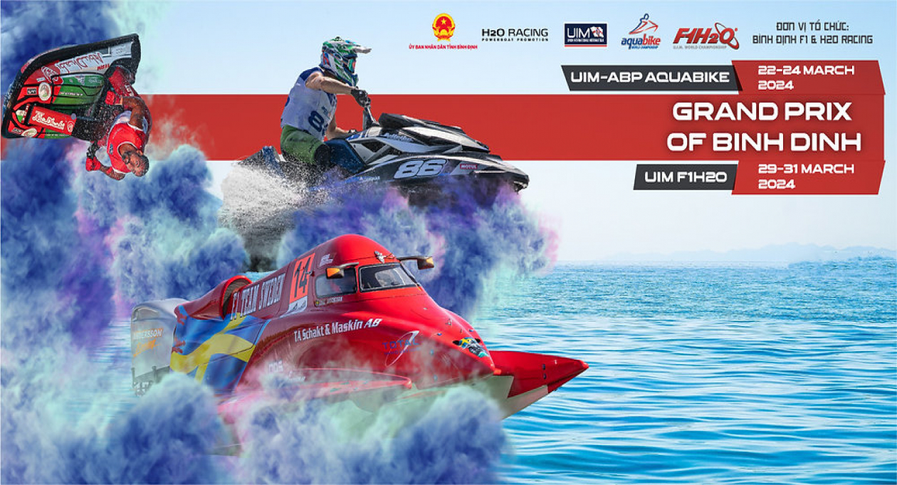 Enjoy the "Fast & Furious" F1H2O World Championship in Binh Dinh