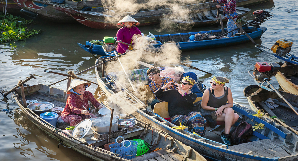 Chasing the Floating Flavour at the Mekong Delta's Floating Markets
