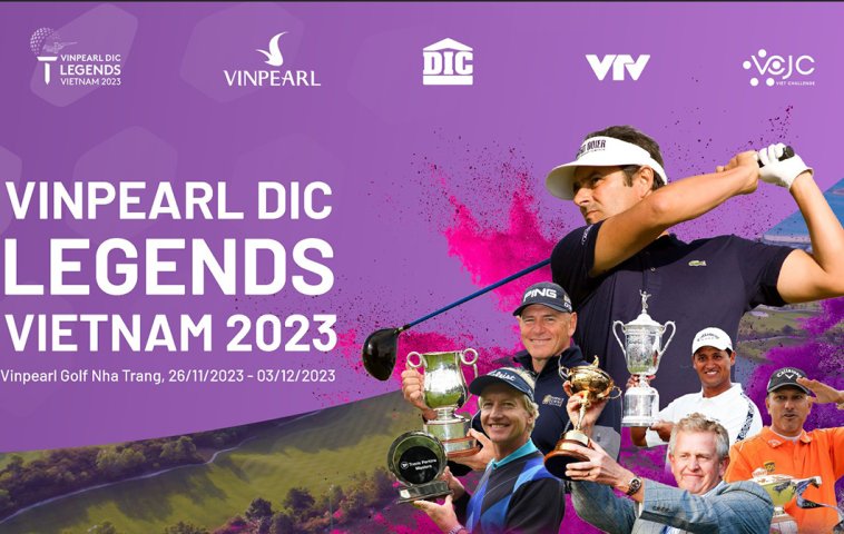 Vinpearl DIC Legends Vietnam 2023: The meetings of greatest golfers of all time