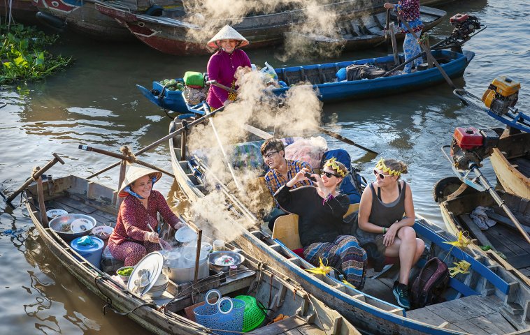Chasing the Floating Flavour at the Mekong Delta's Floating Markets